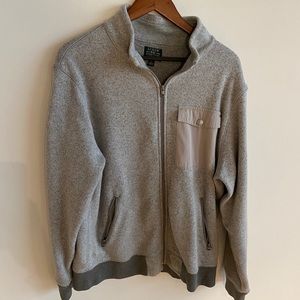J.Crew Full Zip Grey Fleece